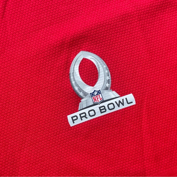 Nike On Field Pro Bowl Polo Shirt Mens Sz 2XL Red DH1941-657 - Picture 3 of 5
